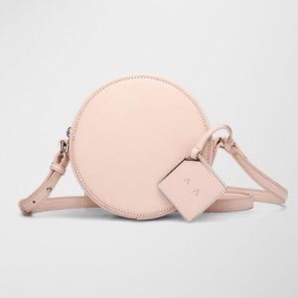 Sunday Best Aritzia Light Pink Circle Crossbody Purse - Picture 1 of 17